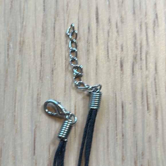 Purple Pendant & Rope Chain - Picture 5 of 5